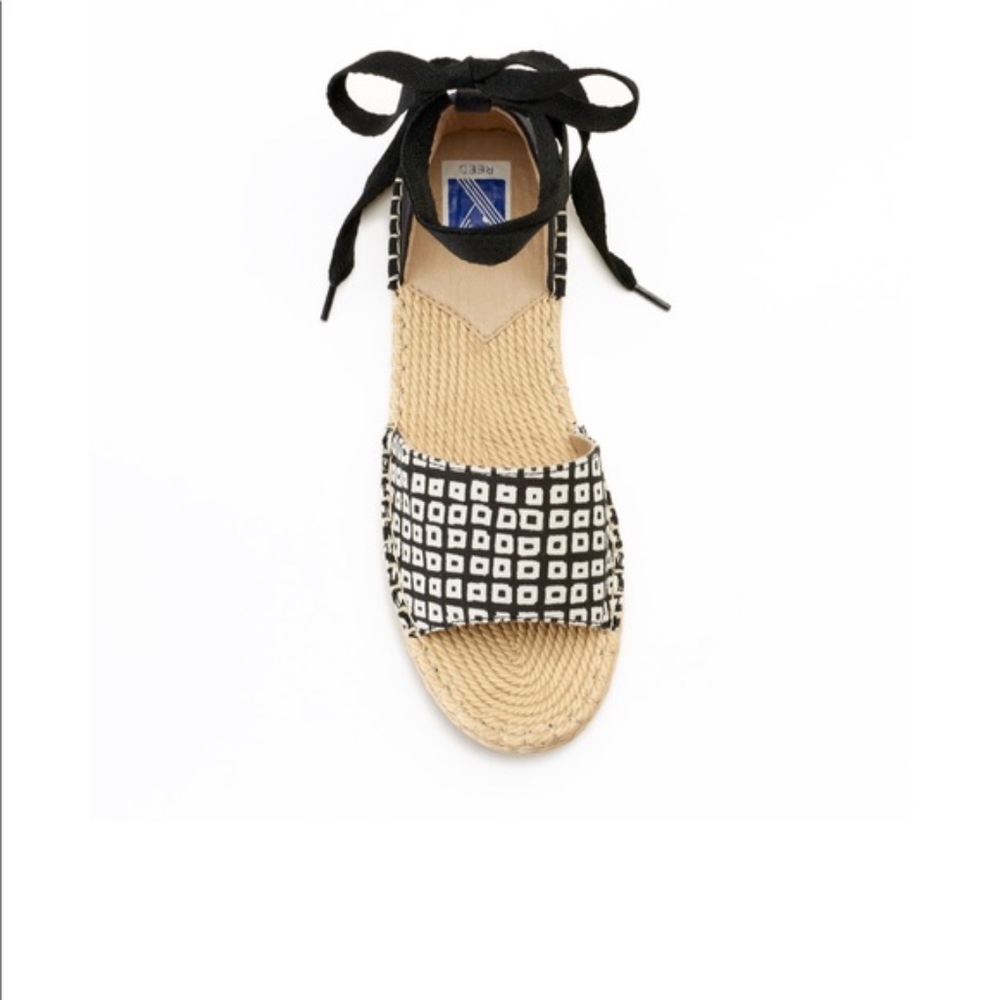 REED Espadrilles Sandals New Large 9-10 - Picture 3 of 5